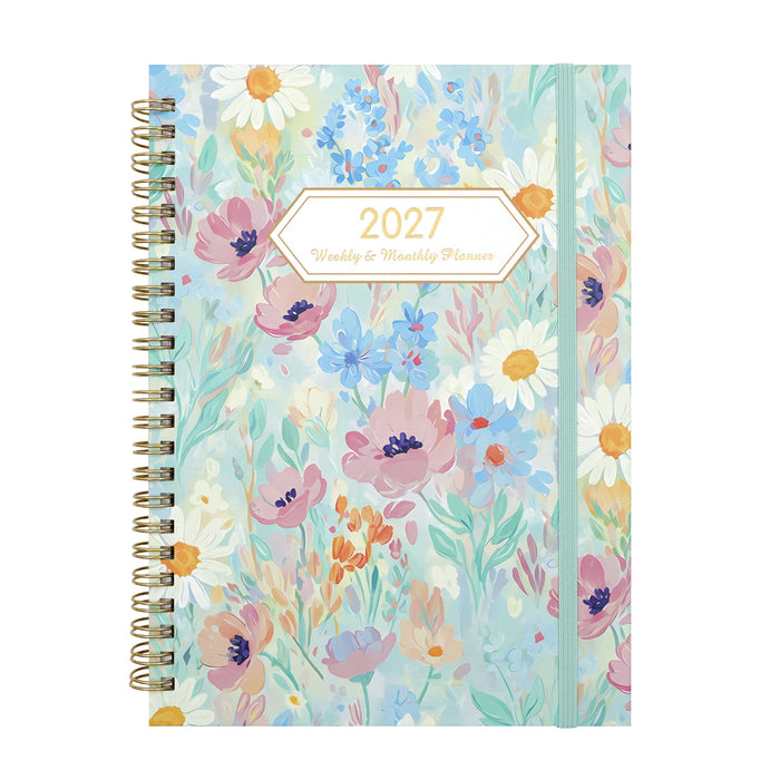 Wholesale Creative Butterfly Design Spiral Planner Notebook A5 Coated Paper Cover