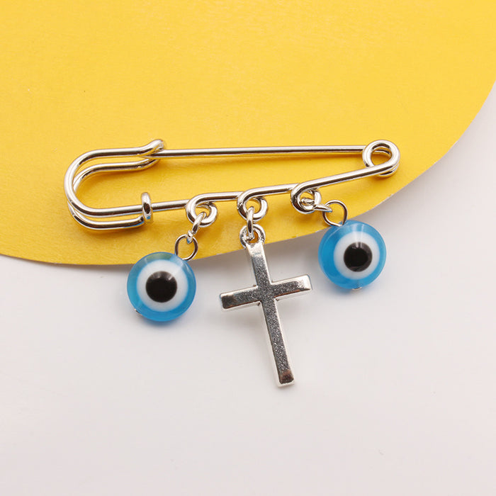 Wholesale Silver Cross Pendant Pin