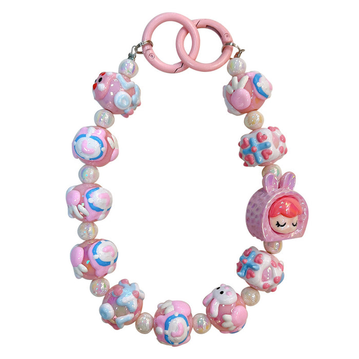 Wholesale beaded keychain pendant