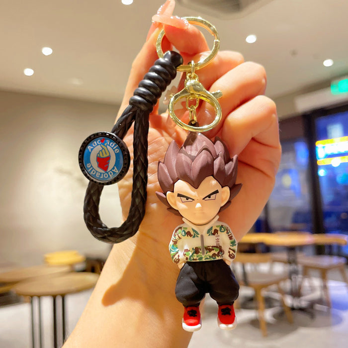 Wholesale Cute Cartoon Dolls Silicone Keychain JDC-KC-JuJi014