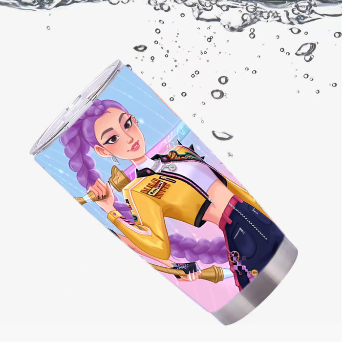 Wholesale 20oz Car Cup Hunter Witch Group K-Pop Vacuum Stainless Steel Thermos Cup
