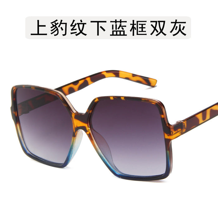 Wholesale New Fashion Sunglasses Retro Sunglasses Large Frame Sunglasses Box Sunglasses