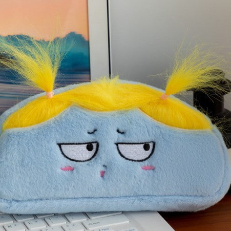 Wholesale Plush Lamb Student Large-Capacity Pencil Case