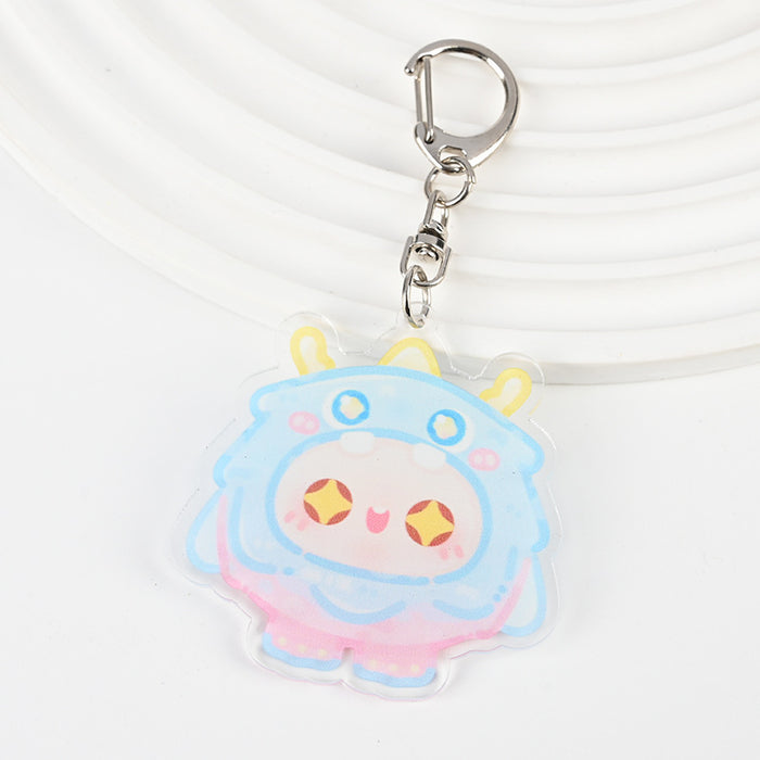 Wholesale Cute Cartoon Acrylic Keychain JDC-KC-XBK005