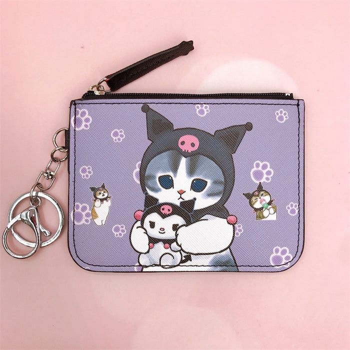 Wholesale PU Cartoon Printing Card Holder Coin Purse JDC-WT-YaLL016