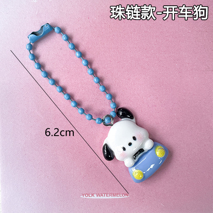 Wholesale  Cartoon Cute Puppy Keychain Pendant Keychain  Bag Pendant Accessories