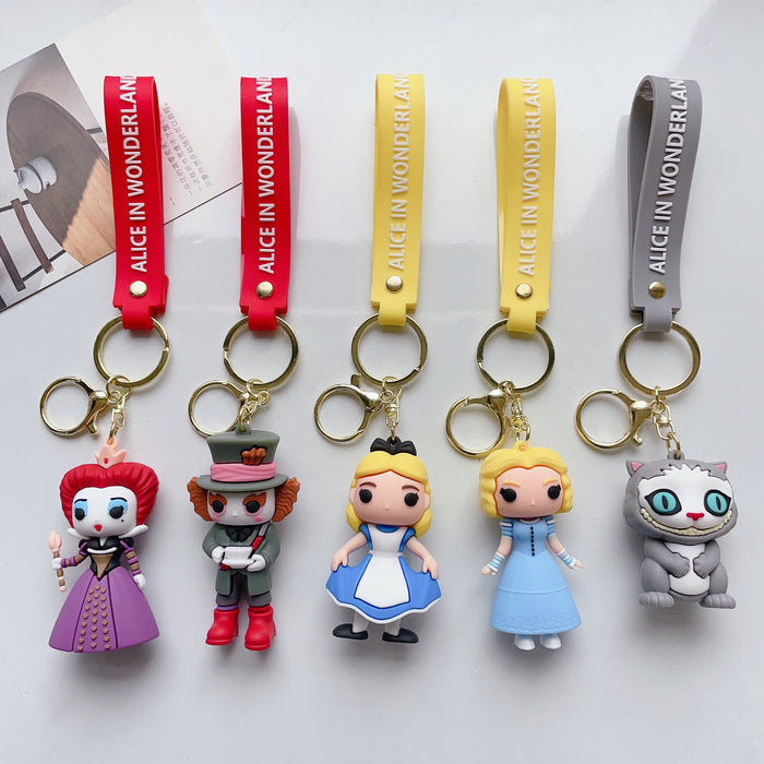 Wholesale Cute Cartoon PVC Doll Keychains (F) JDC-KC-JuShu019