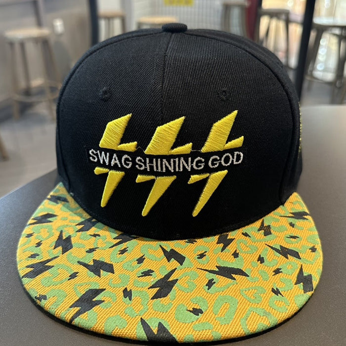 Wholesale Hip-hop cap men's baseball cap Korean embroidery lightning cap new sunshade sunscreen cap  hat