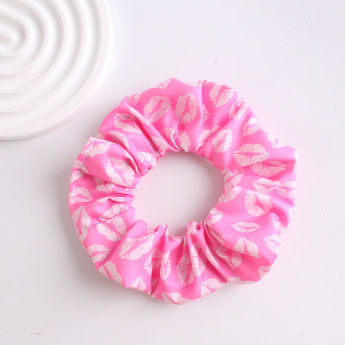 Wholesale large intestine hair ring  large intestine ring red love combination rope