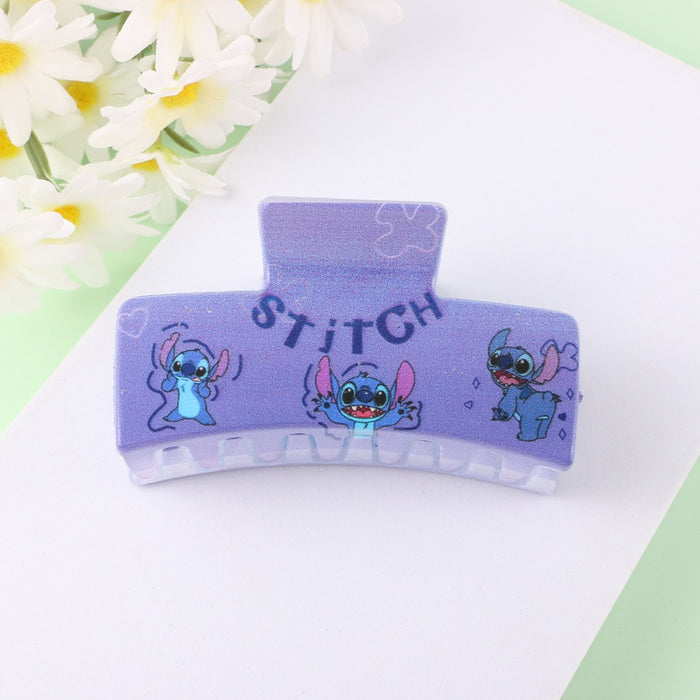 Wholesale acrylic double-sided grab clip back of the head shark clip