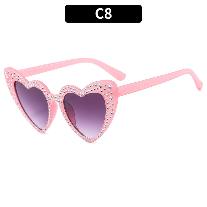 Wholesale Diamond-encrusted Love PC Sunglasses JDC-SG-XIa082