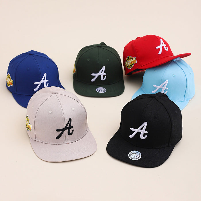 Wholesale Baseball cap flat brim casual high quality fashionable embroidered letters sun protection hat