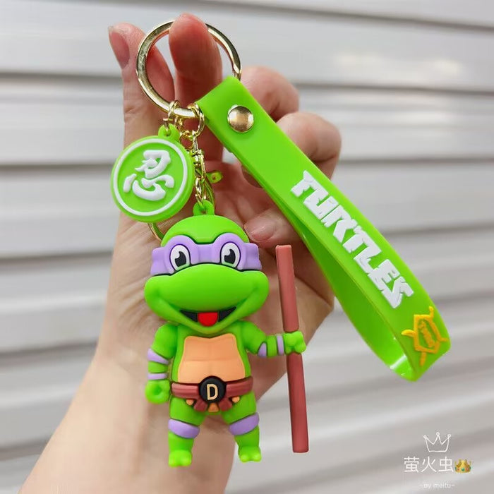 Wholesale Cartoon Doll Silicone Keychain JDC-KC-HongSheng009