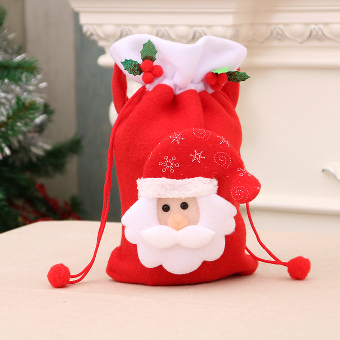 Wholesale Christmas Apple Bag,  Handbag,  Christmas Eve Gift Bag,  Kidsren' s Small Gift Bag,  Christmas Apple Bag