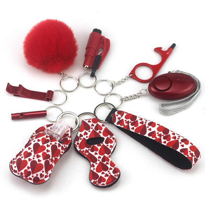 Wholesale Multifunctional Keychain 10-piece Set JDC-KC-TouMS019