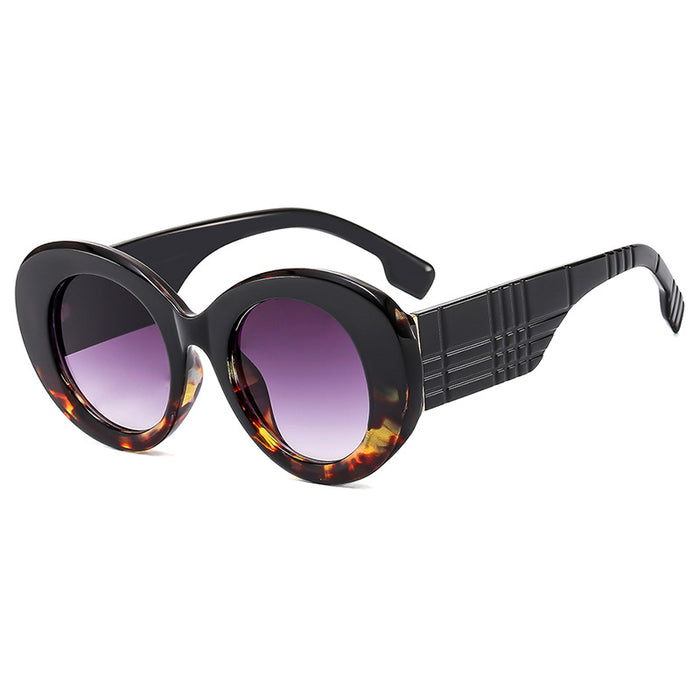 Wholesale Retro Striped PC Sunglasses JDC-SG-PLS137