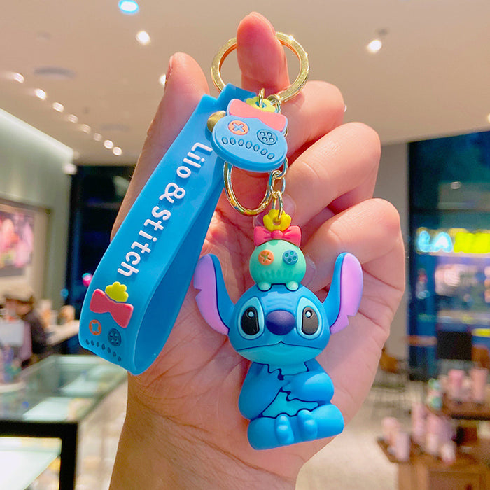 Wholesale Cartoon Doll Silicone Keychain JDC-KC-MingT007