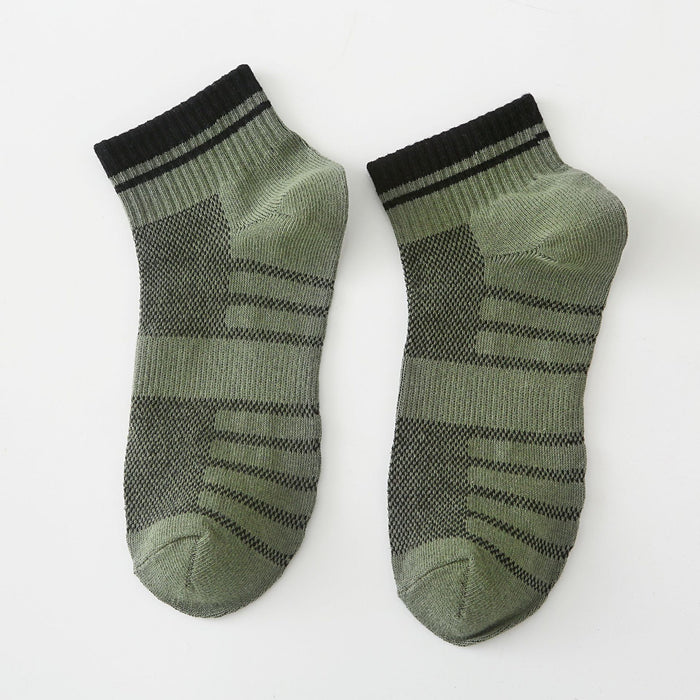 Wholesale New Socks Short Socks Thin Ship Socks Mesh Breathable Cotton Socks Sports Socks Short Tube Socks