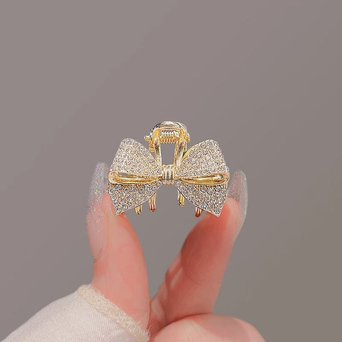 Wholesale Bow Tie Small Grabber Headwear Princess Head Hairpin