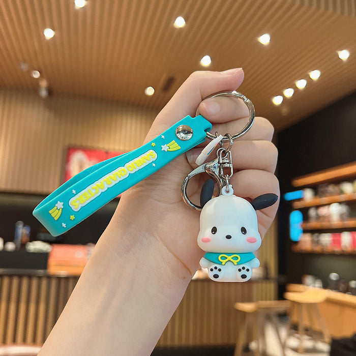 Wholesale Cartoon Silicone Doll Keychain JDC-KC-ShiF001