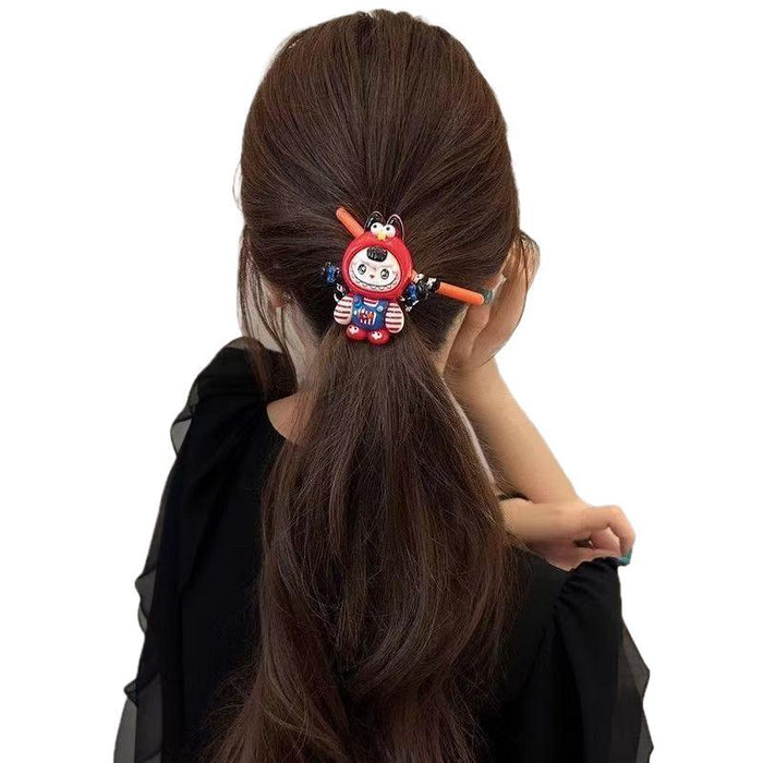 Wholesale Cartoon Plush Hair Rope Rubber Band Women's Accessories