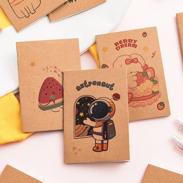 Wholesale Cute Cartoon Notebook Pocket Diary Portable Notepad with Assorted Cover Designs for Daily Use or Gift Giving