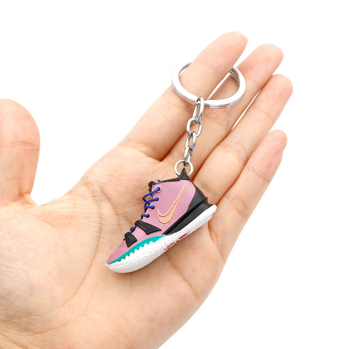 Wholesale PVC Basketball Shoe Model Keychain JDC-KC-QLPing015