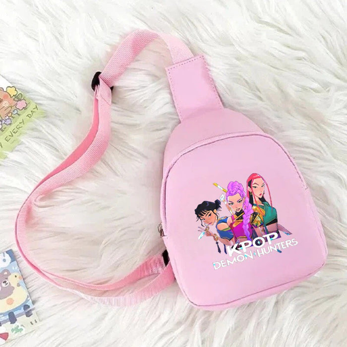 Wholesale Cute candy-colored PU leather shoulder bag suitable for both boys and girls