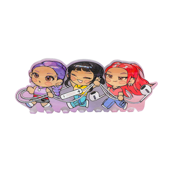 Wholesale Cartoon/ Anime Hair Clip Hair Accessory Acrylic Shark Clip