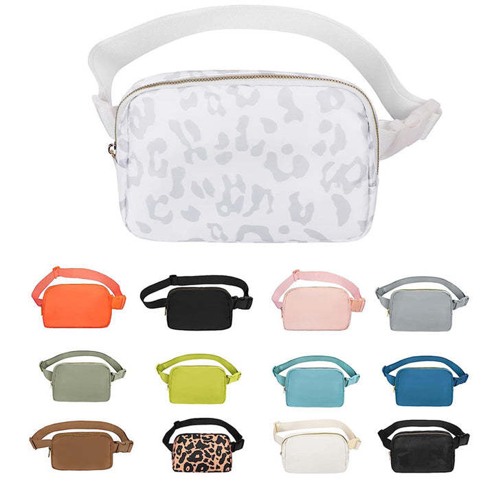 Wholesale Outdoor Running Waist Bag Lulu Same Style Crossbody Bag Chest Bag Nylon Waterproof Sports Waist Bag