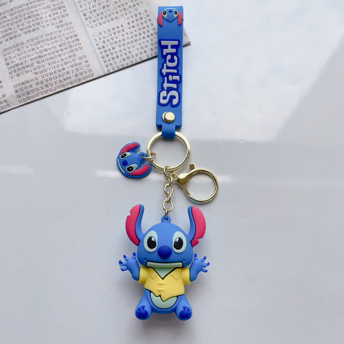 Wholesale Creative Doll Pvc Soft Keychain JDC-KC-JuShu028