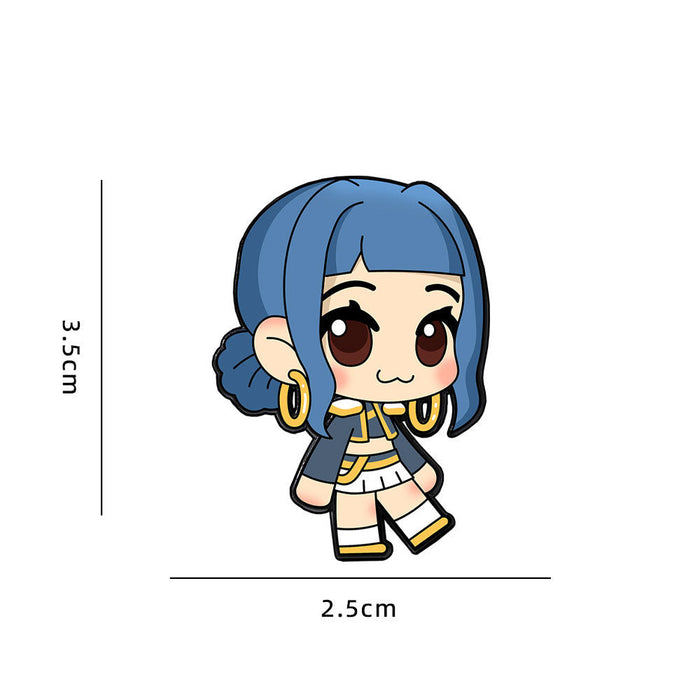 Wholesale KPop  anime merchandise  alloy badge brooches