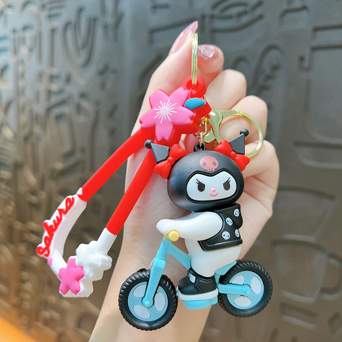 Wholesale Silicone Cartoon Doll Keychain（S） JDC-KC-YanG034