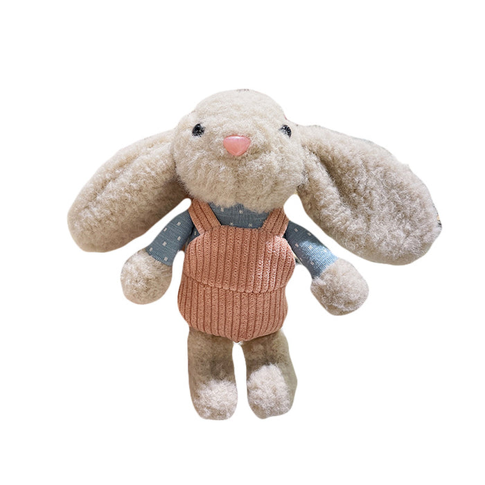 Wholesale Plush bunny bag pendant stall Doll rabbit doll car keychain plush toy