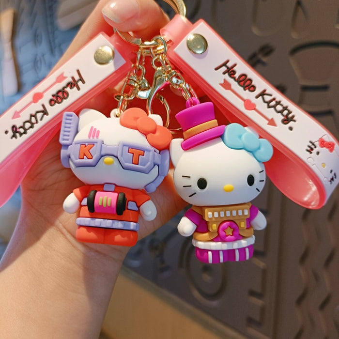 Wholesale Cartoon Doll Silicone Keychain (S) JDC-KC-MingT014