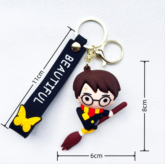 Wholesale PVC Cartoon Doll Keychain JDC-KC-ChuC048