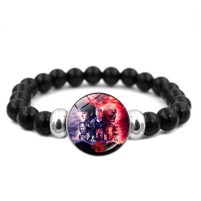 Wholesale Movie-themed series of stylish and versatile resin beaded bracelets
