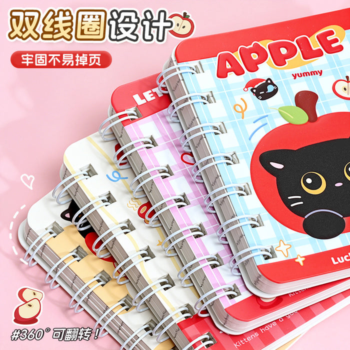 Wholesale Cartoon A7 Coil Notebook for Kids School Stationery Reward Class Activity Gift MOQ≥2