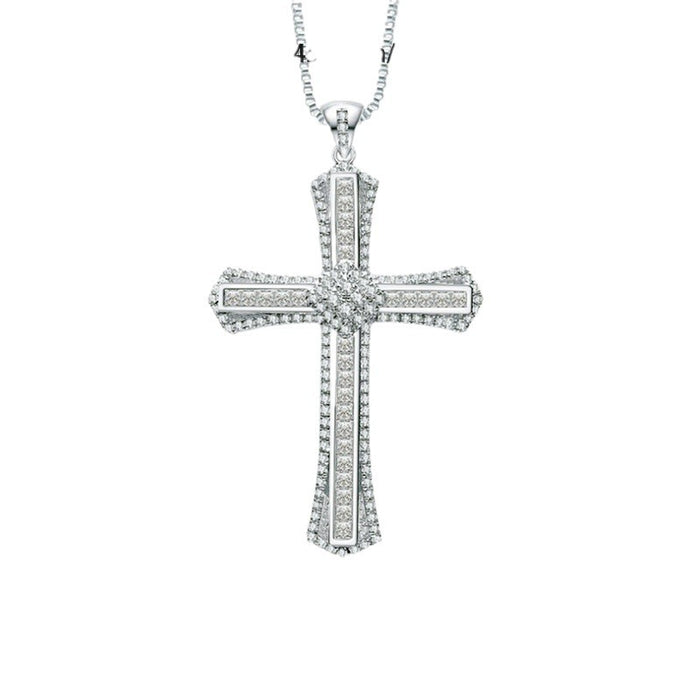 Wholesale Specially designed for women's necklaces, pendants, light luxury style jewelry, necklaces, versatile and high-end cross necklaces for women