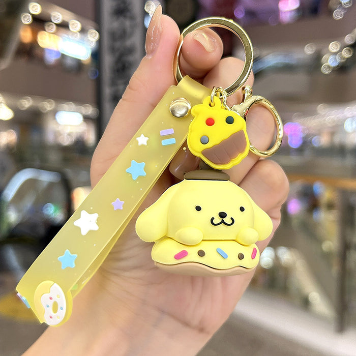 Wholesale Silicone Cartoon Doll Keychain(S)JDC-KC-ZiX022