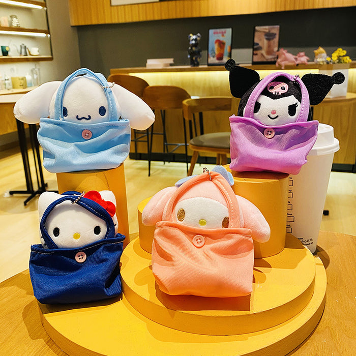 Wholesale Cartoon Sanrio Plush Keychains JDC-KC-ManM106