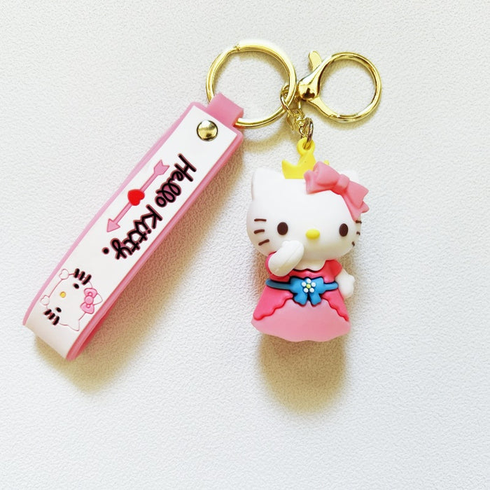 Wholesale PVC Cartoon Doll Keychain JDC-KC-WuYi164