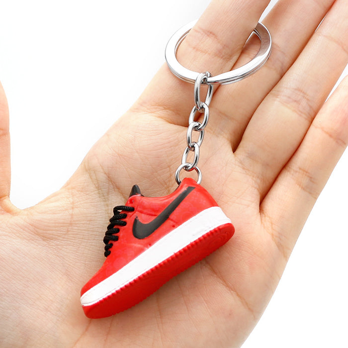 Wholesale PVC Shoe Model Keychain JDC-KC-QLPing004