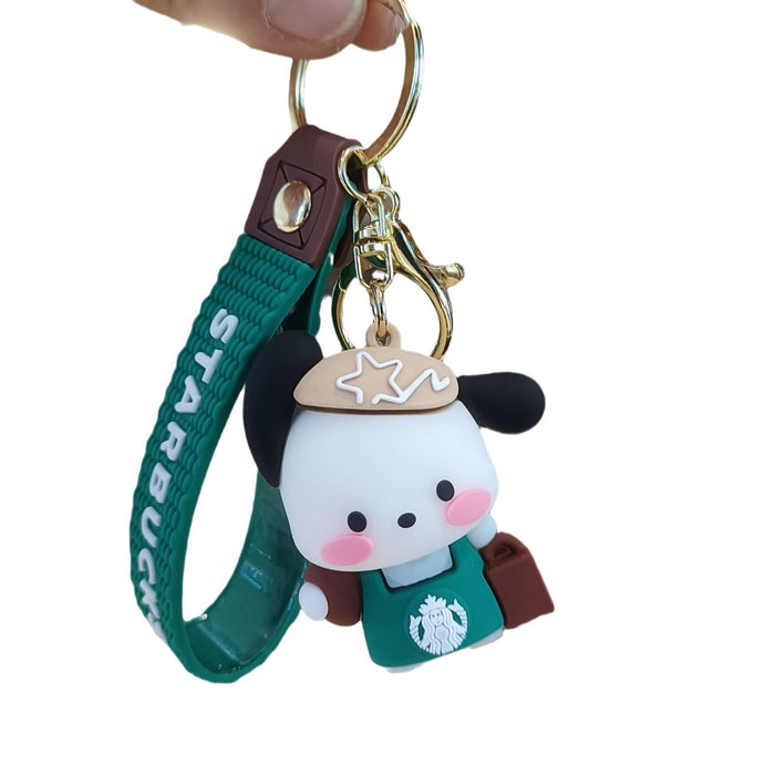 Wholesale PVC Cartoon Doll Keychain JDC-KC-KuangK015