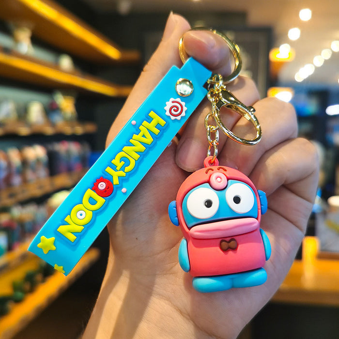 Wholesale Cartoon Doll Silicone Keychain JDC-KC-Tingm273