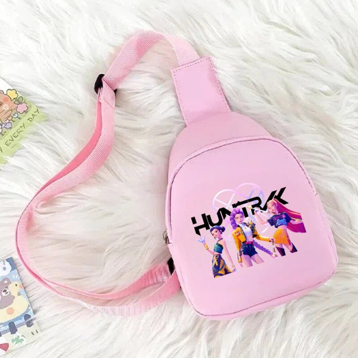 Wholesale Cute candy-colored PU leather shoulder bag suitable for both boys and girls