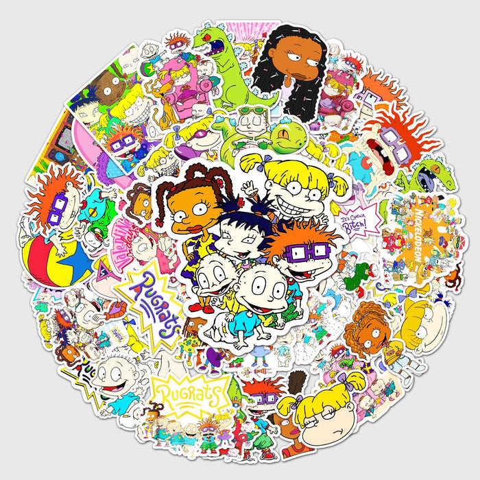 Wholesale 50pcs graffiti cartoon animation  stickers