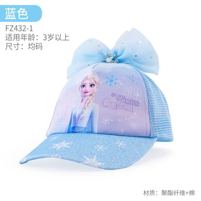 Wholesale Children's baseball cap duckbill cap thin mesh sunshade hat