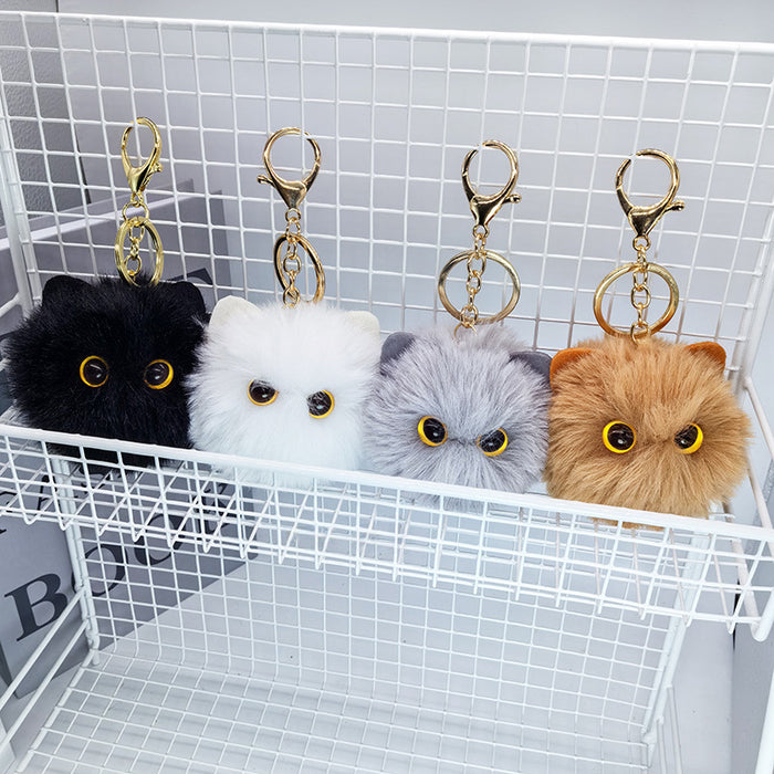 Wholesale Handmade plush toy keychain pendant, backpack ornament
