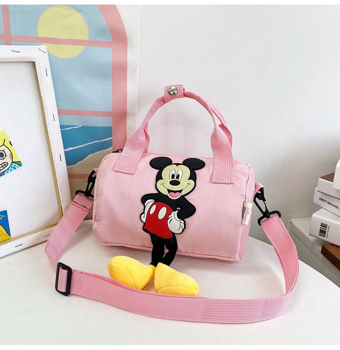 Wholesale Cartoon Children's Cow Pattern Nylon Crossbody Bag JDC-SD-YouW010